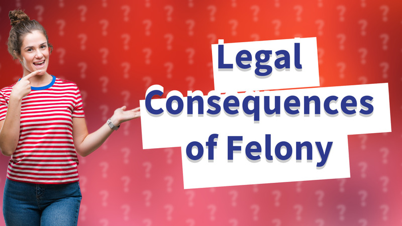 Legal Consequences of Felony