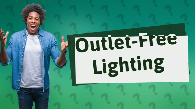 Outlet-Free Lighting