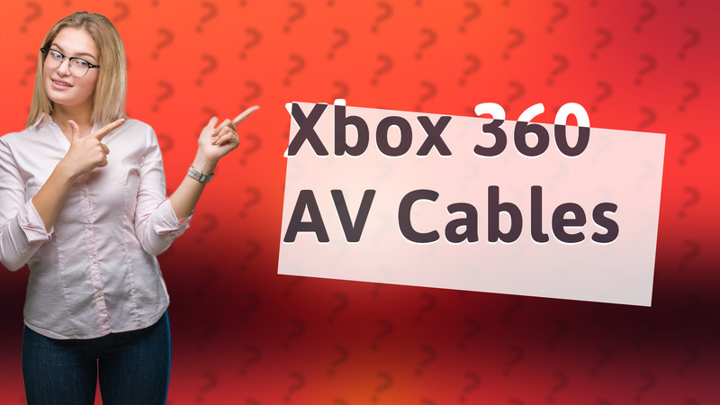 Xbox 360 AV Cables