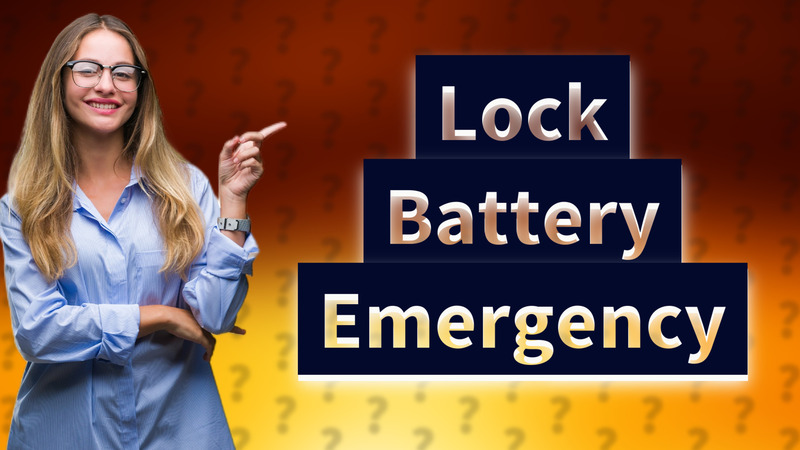 Lock Battery Emergency