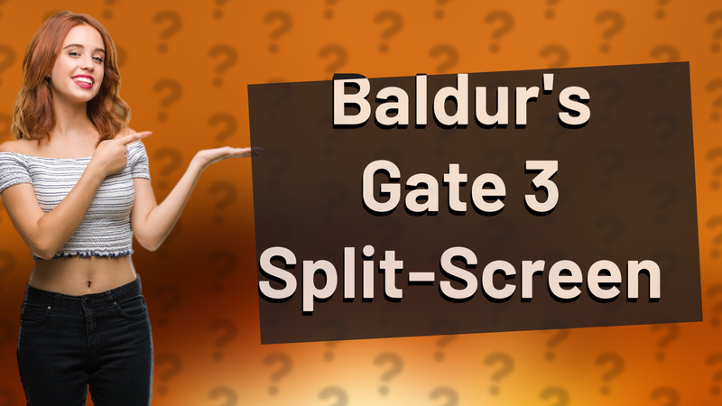 Baldur's Gate 3 Split-Screen