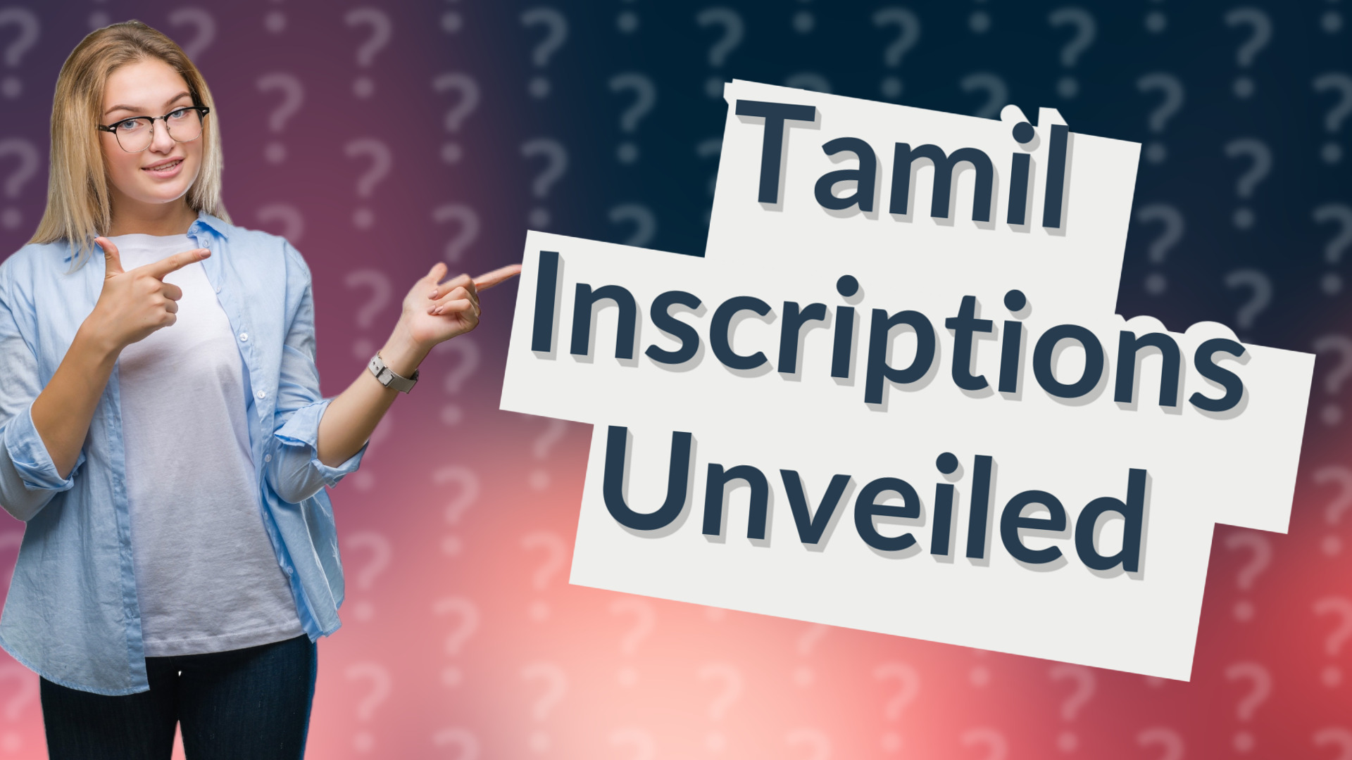 Tamil Inscriptions Unveiled