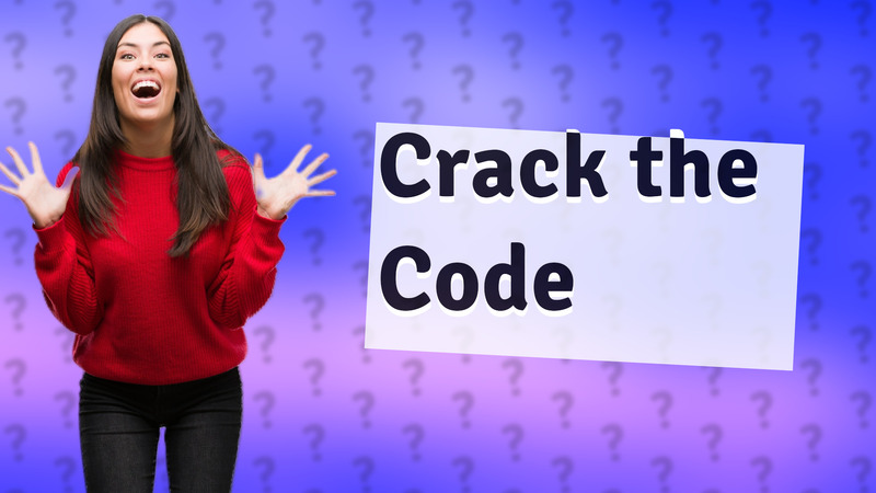 Crack the Code