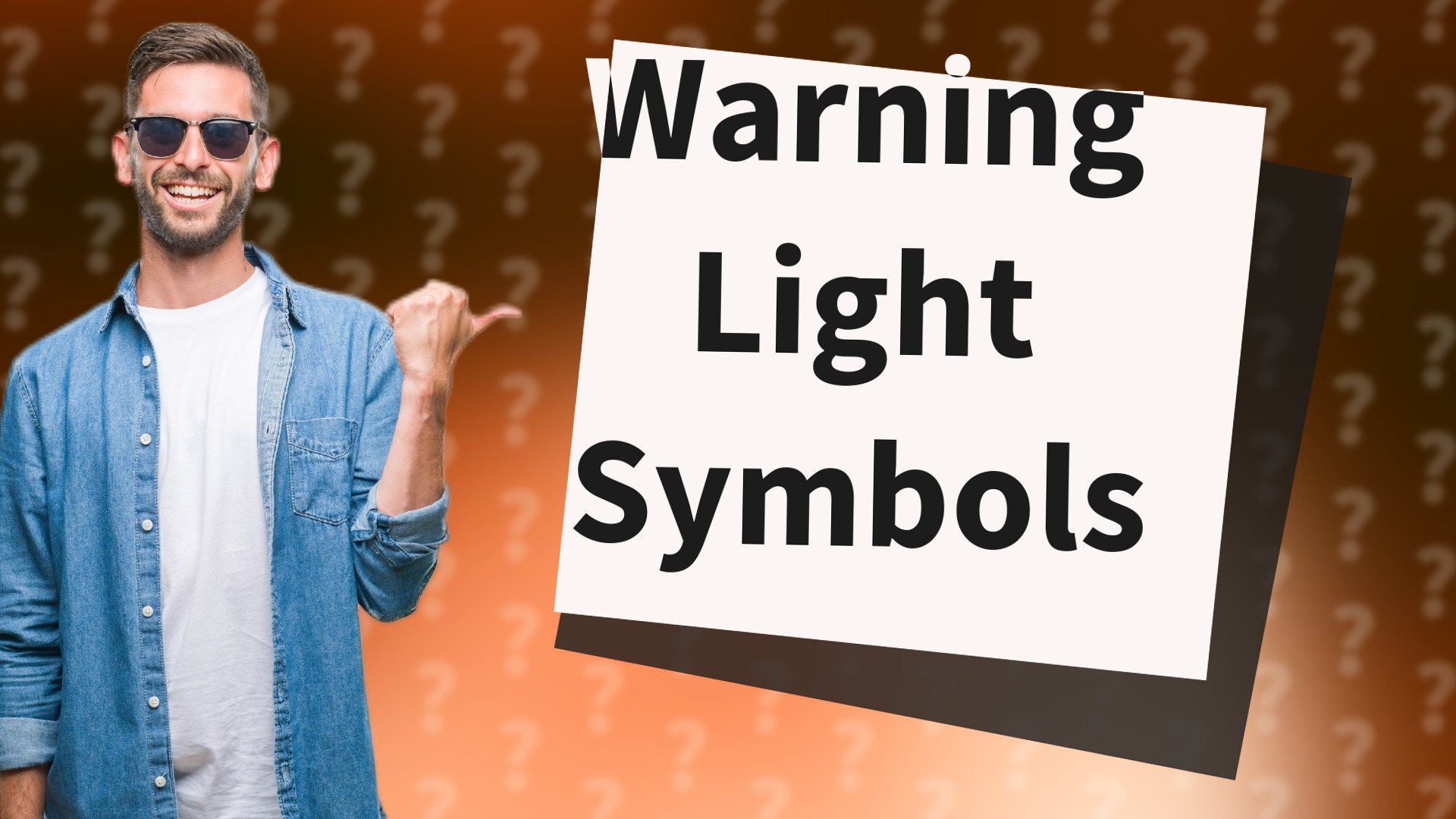Warning Light Symbols