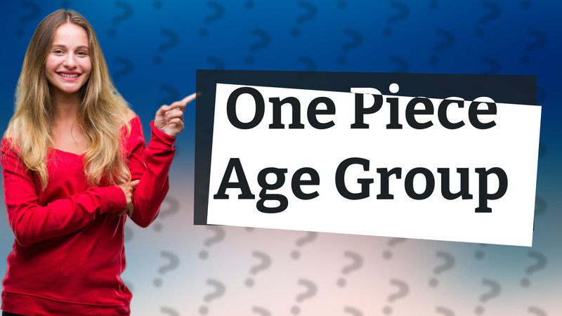 One Piece Age Group