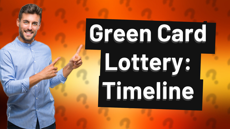 Green Card Lottery: Timeline