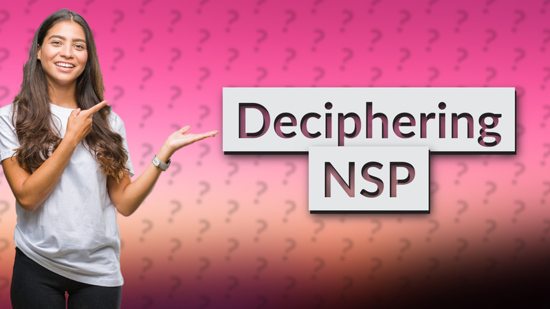 Deciphering NSP
