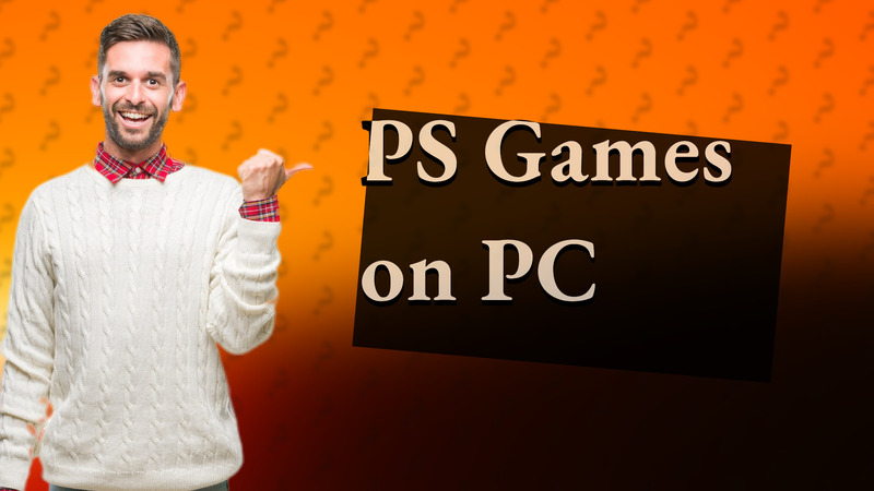 PS Games on PC