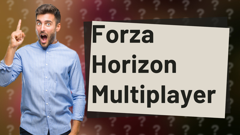 Forza Horizon Multiplayer