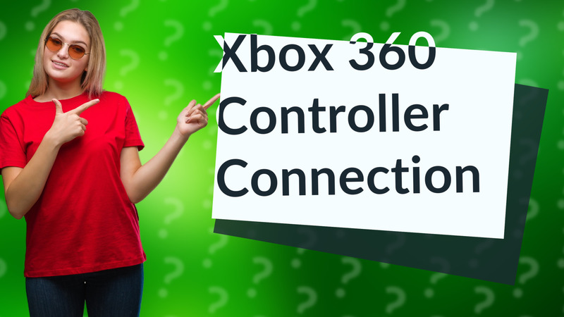 Xbox 360 Controller Connection