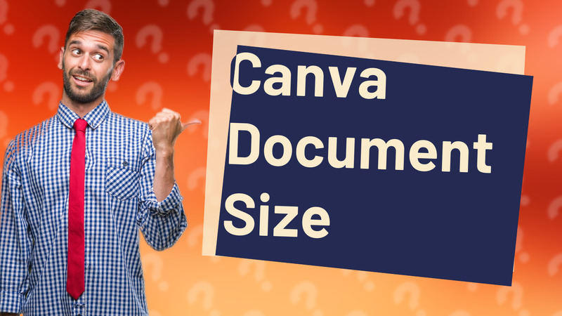 Canva Document Size