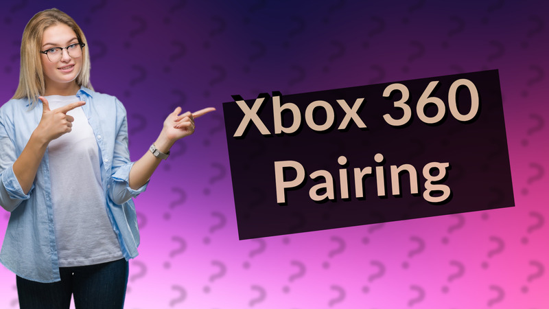 Xbox 360 Pairing