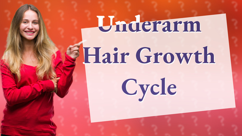Underarm Hair Growth Cycle