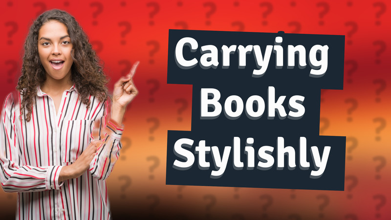 Carrying Books Stylishly