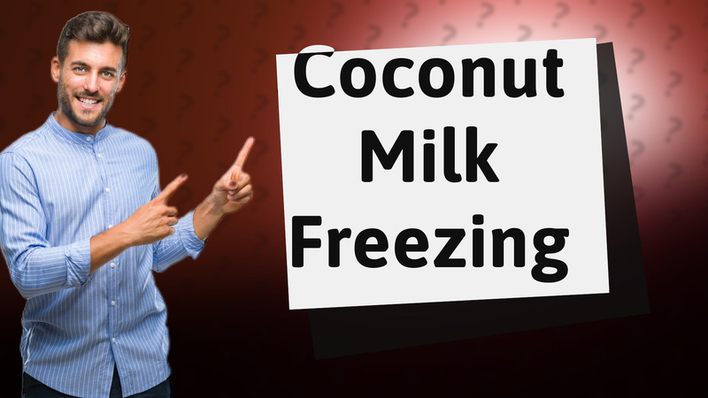 Coconut Milk Freezing