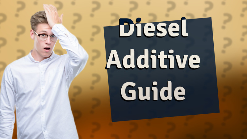 Diesel Additive Guide