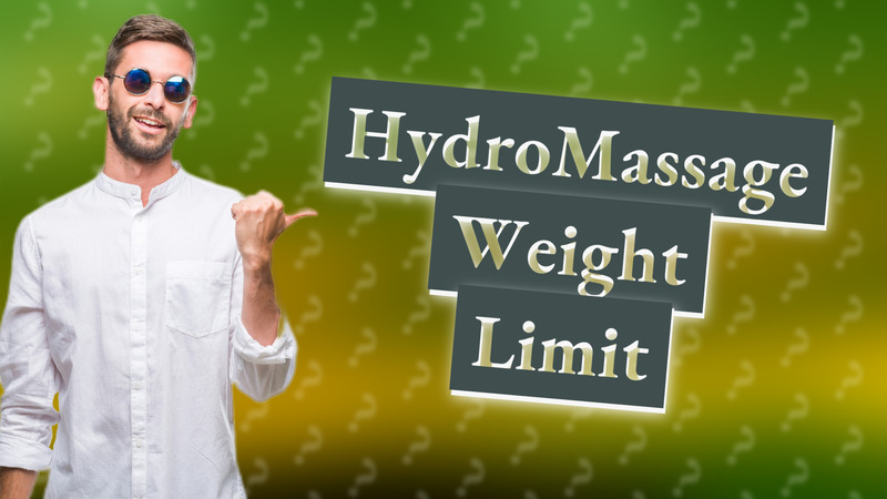 HydroMassage Weight Limit