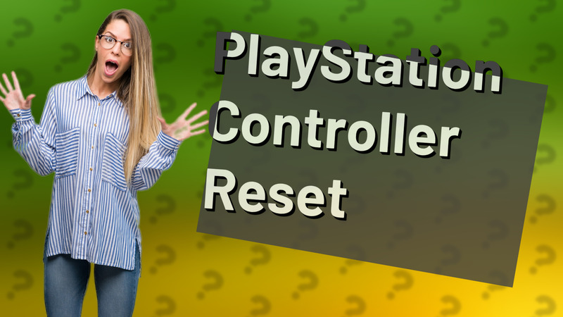 PlayStation Controller Reset