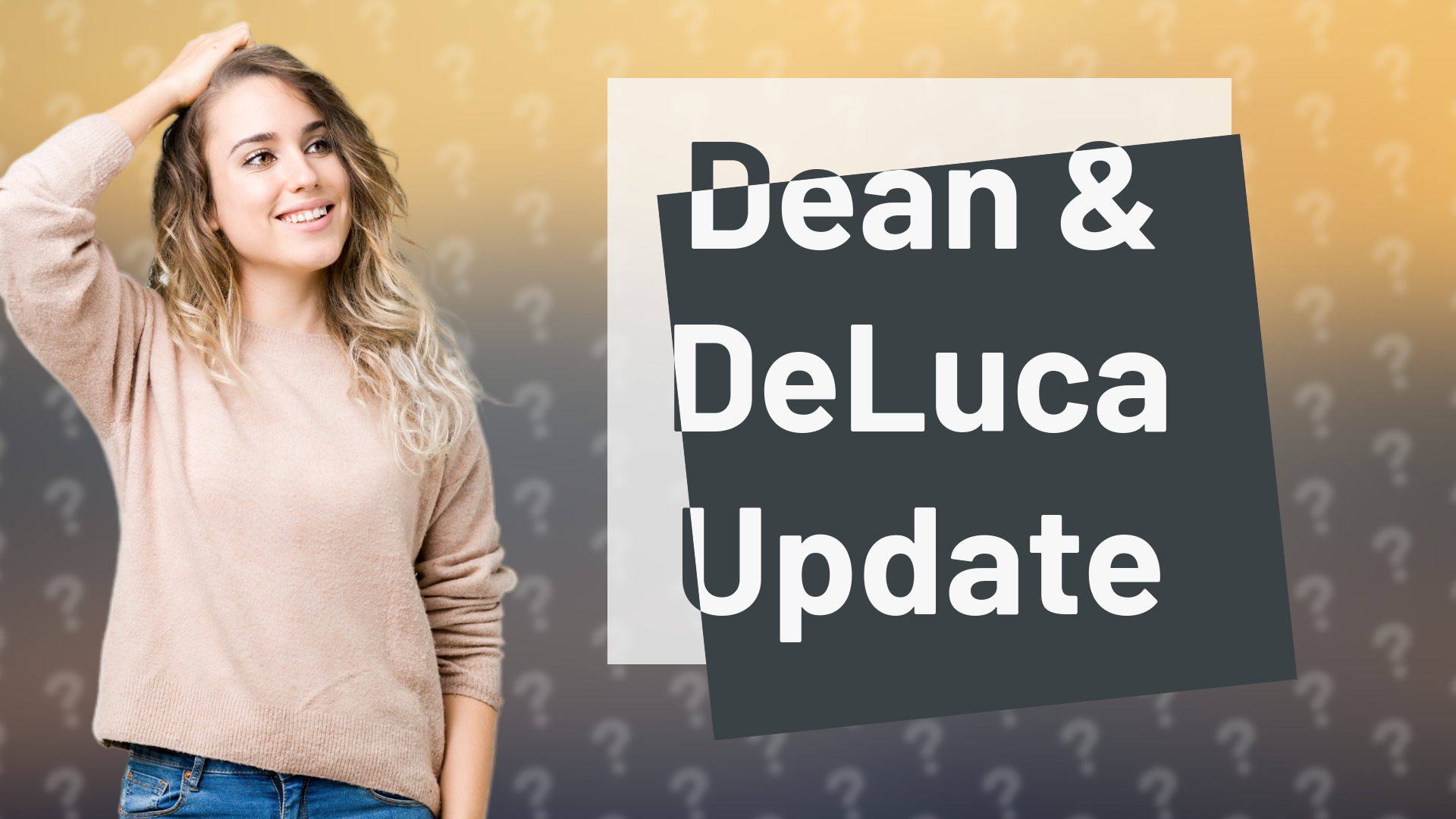 Dean & DeLuca Update