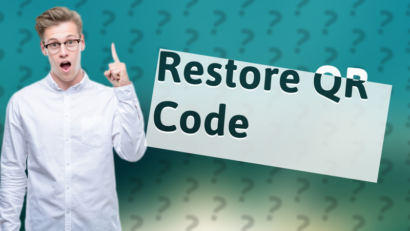 Restore QR Code