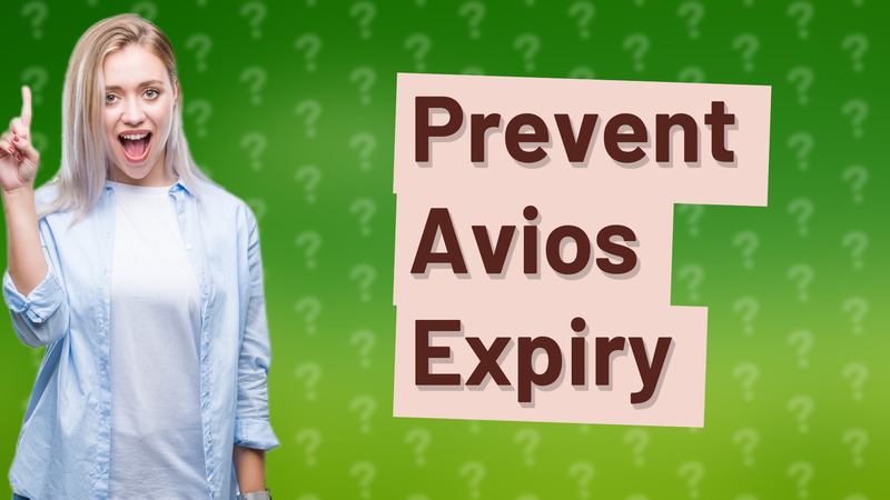 Prevent Avios Expiry