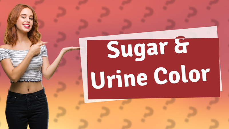 Sugar & Urine Color