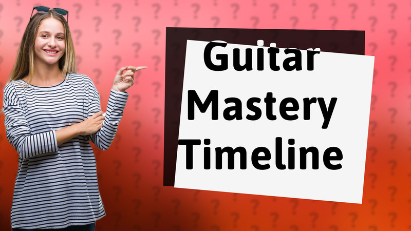 Guitar Mastery Timeline