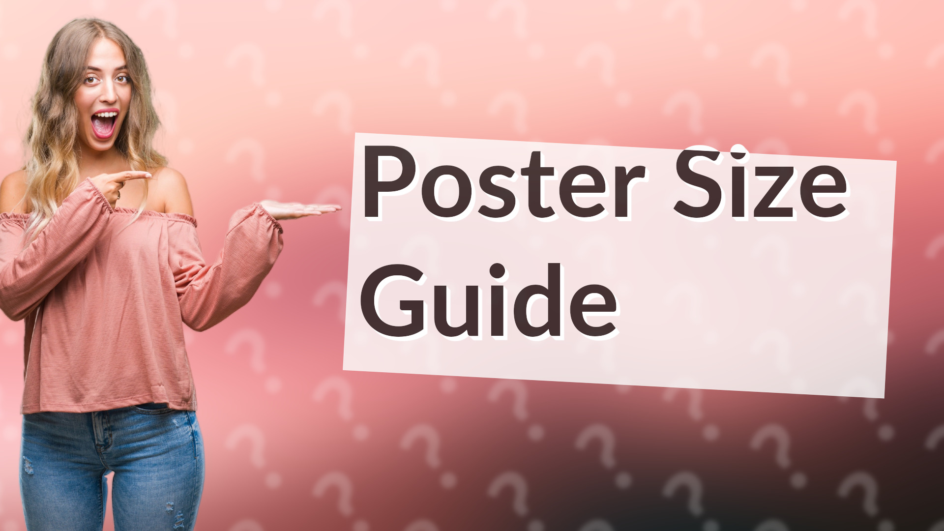 Poster Size Guide