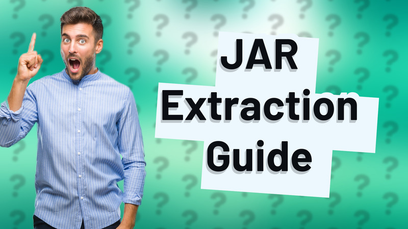JAR Extraction Guide