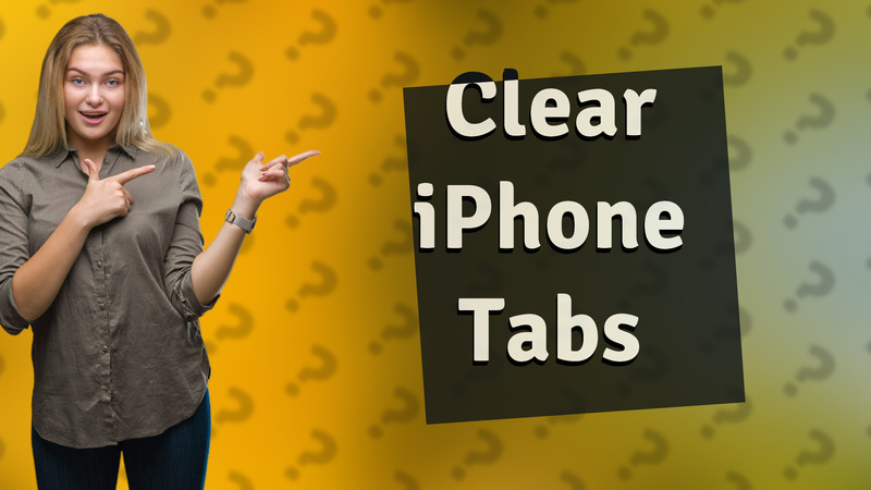 Clear iPhone Tabs