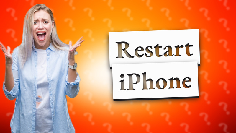 Restart iPhone