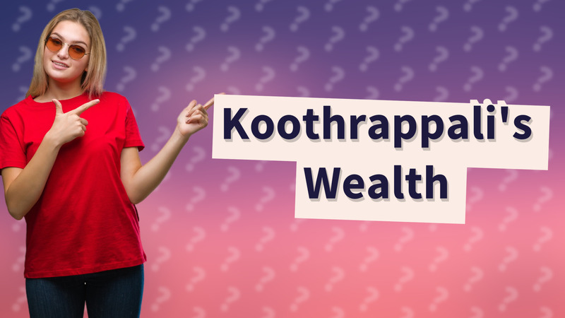 Koothrappali's Wealth