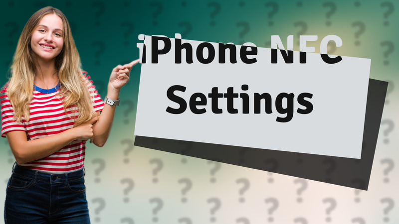 iPhone NFC Settings