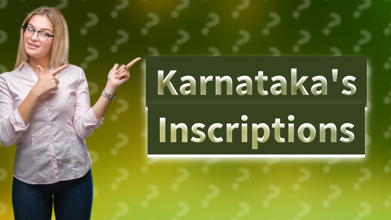Karnataka's Inscriptions