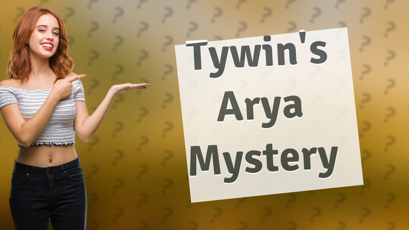 Tywin's Arya Mystery
