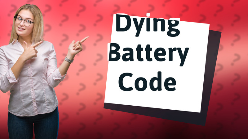 Dying Battery Code