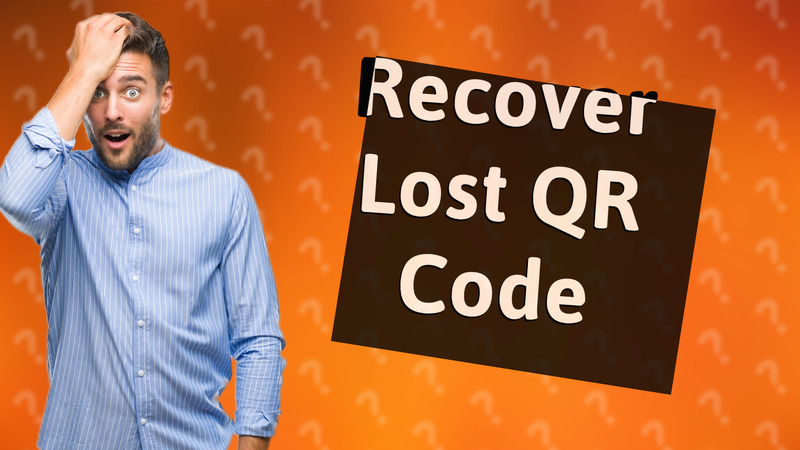 Recover Lost QR Code
