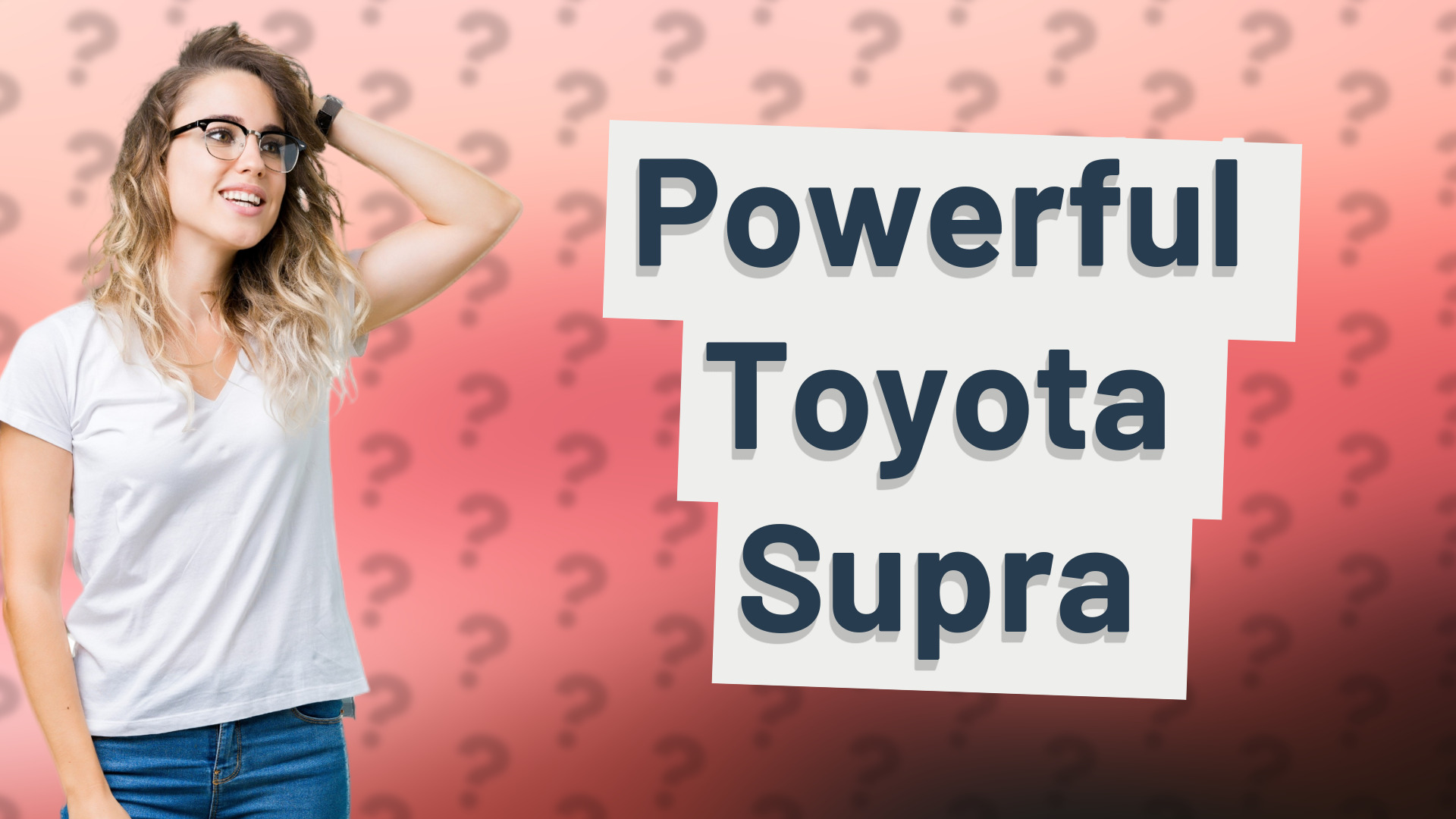 Powerful Toyota Supra