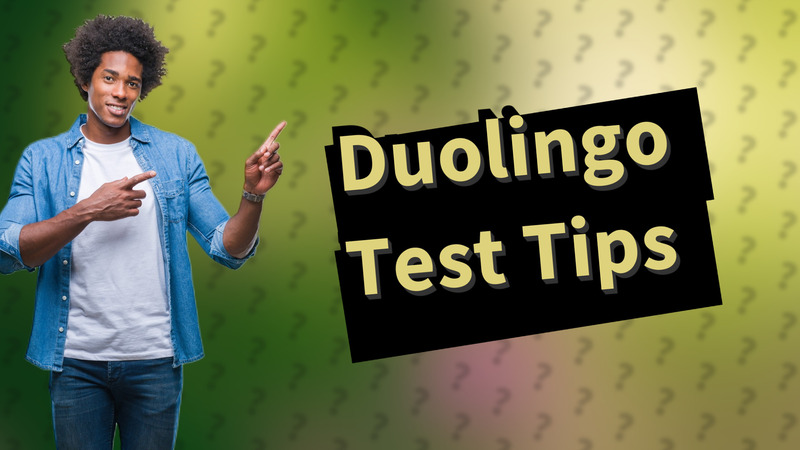 Duolingo Test Tips