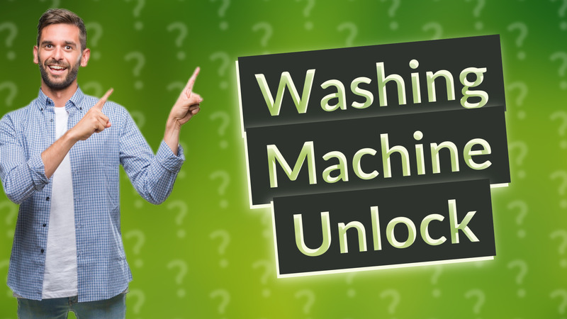 Washing Machine Unlock