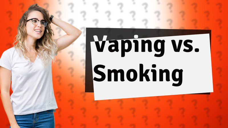 Vaping vs. Smoking