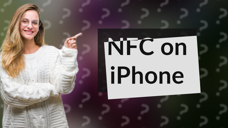 NFC on iPhone