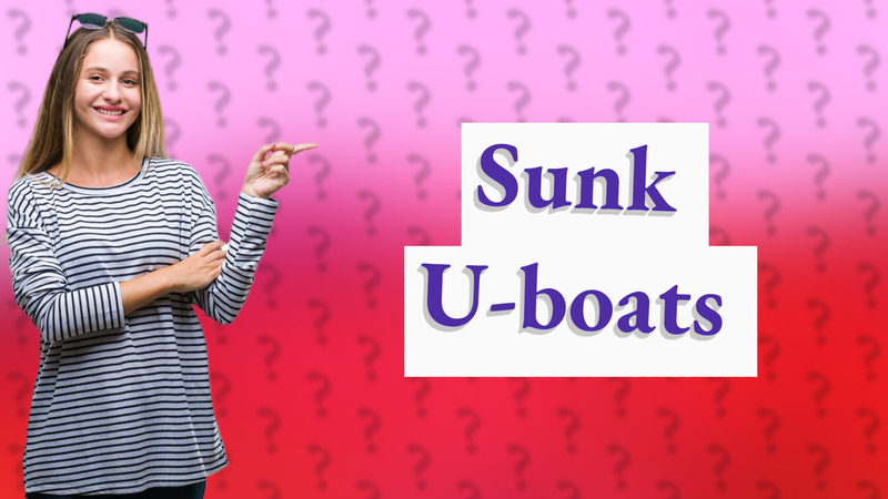 Sunk U-boats