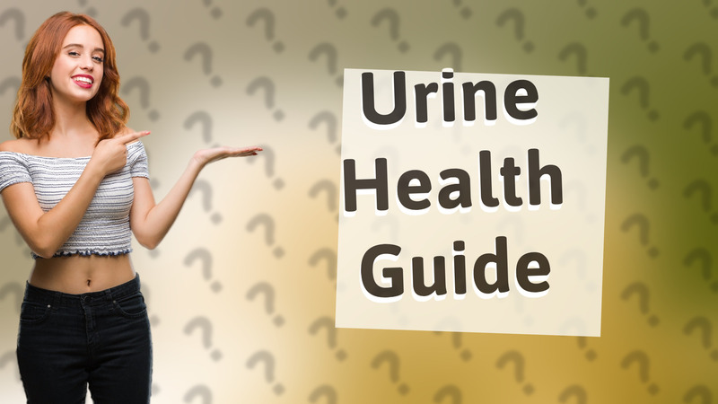 Urine Health Guide