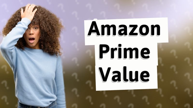 Amazon Prime Value
