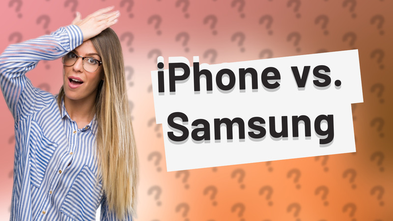 iPhone vs. Samsung