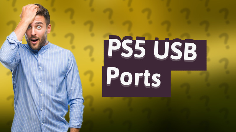PS5 USB Ports