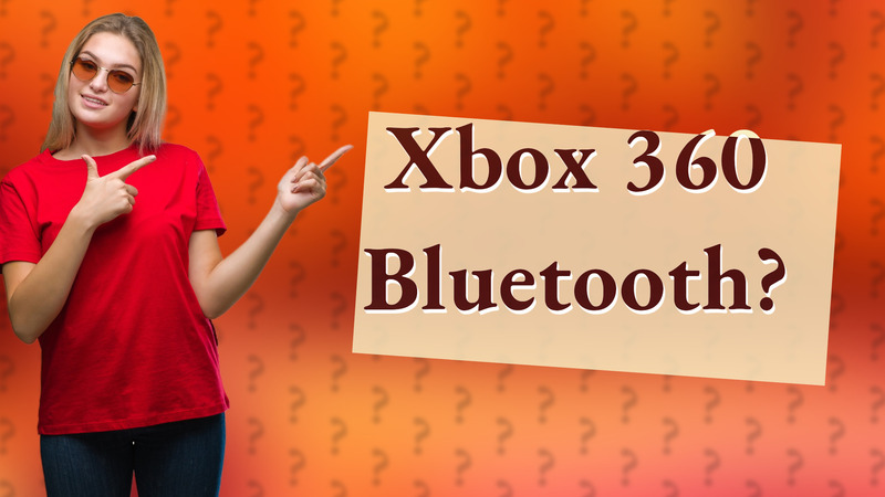 Xbox 360 Bluetooth?