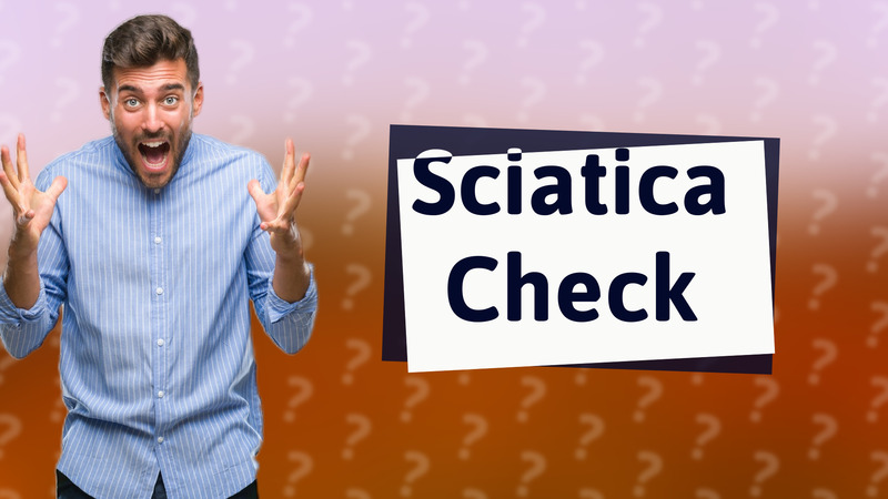 Sciatica Check