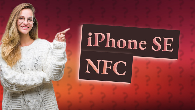 iPhone SE NFC